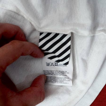 (XL) Off White Embroided/ Authentic - Hình ảnh 5
