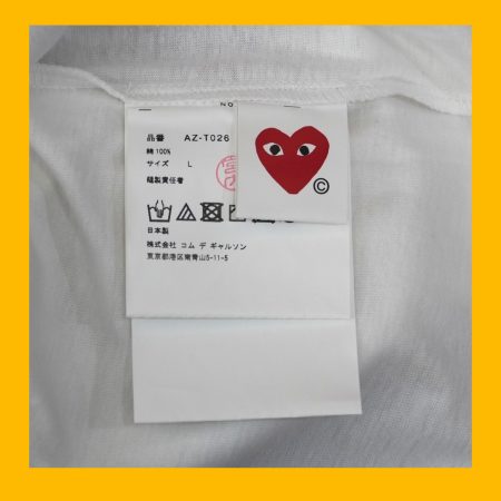 (L) CDG Heart Red SS2024 / Authentic - Hình ảnh 3