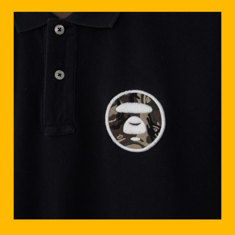 (L) Polo Camo Bape Aape / Authentic - Hình ảnh 5