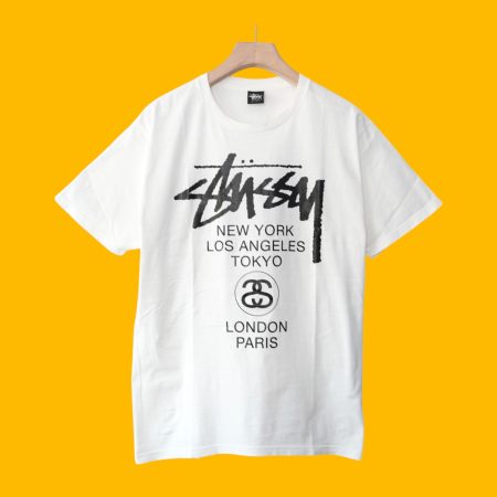 (L) Stussy WorldTour Tee/ Authentic