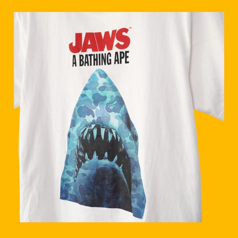 (L) Bape x Jaw Movie / Authentic - Hình ảnh 4