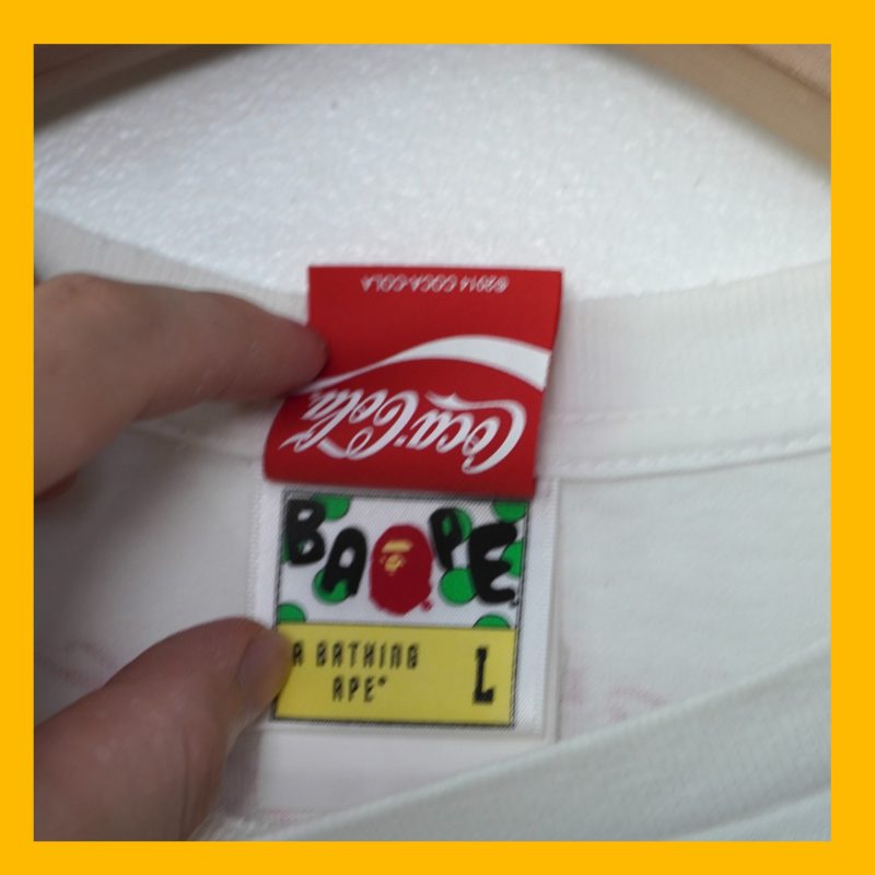 (L) Cocacola x Bape / Authentic - Hình ảnh 5