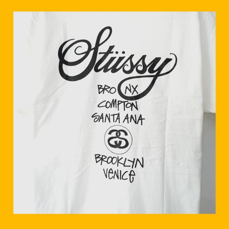 (L) Stussy WorldTour Tee/ Authentic - Hình ảnh 3