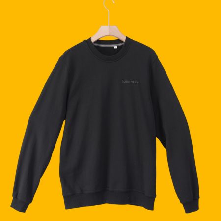 (L) Burberry Sweatshirt/ Not Legit