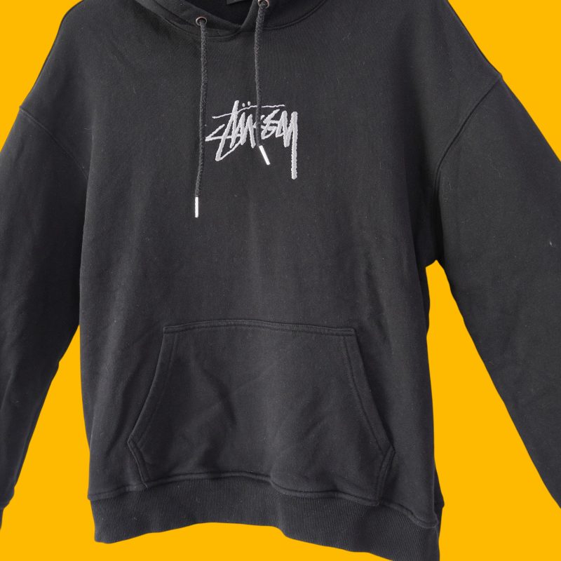 (L) Stussy Embroided Hoodie / Authentic - Hình ảnh 3