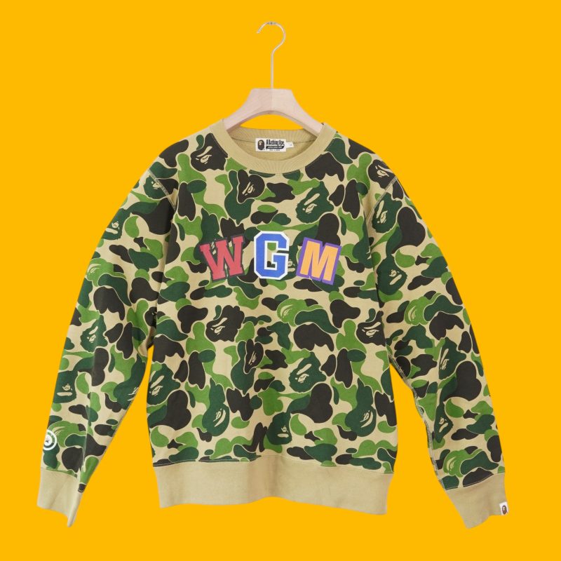 (L) Bape Sweater OG Green Shark/ Authentic - Hình ảnh 2