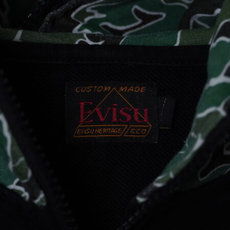 (L) Evisu Hoodie Fullzip / Authentic - Hình ảnh 5