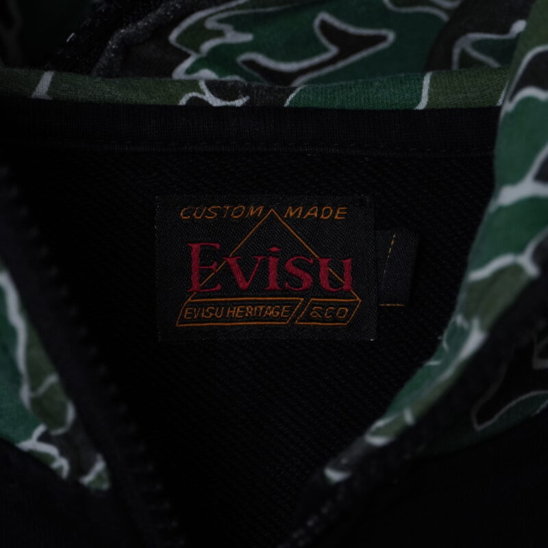 (L) Evisu Hoodie Fullzip / Authentic - Hình ảnh 5