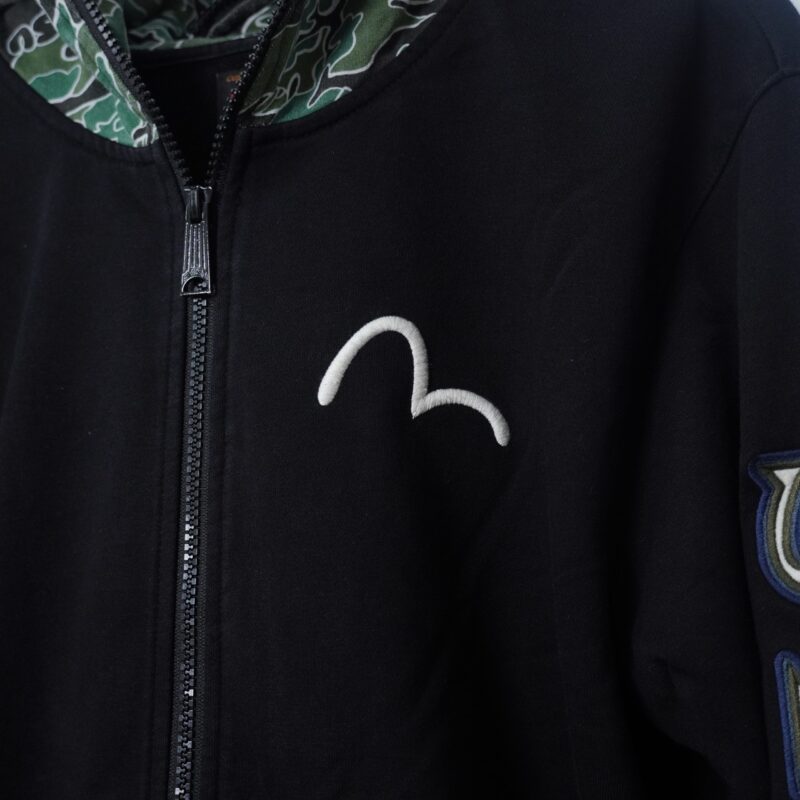 (L) Evisu Hoodie Fullzip / Authentic - Hình ảnh 4