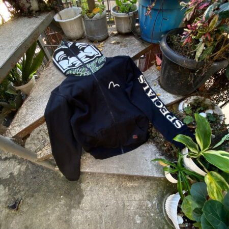 (L) Evisu Hoodie Fullzip / Authentic - Hình ảnh 3