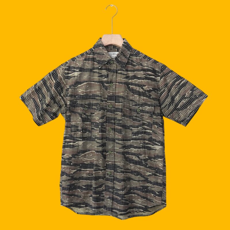 (L) Sơ mi camo/ Authentic