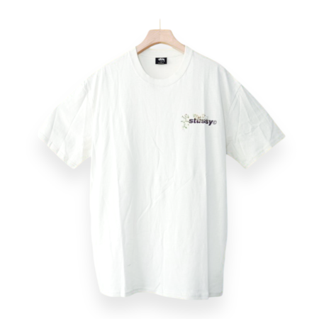 (XL) Stussy Flower Tee/ Authentic - Hình ảnh 2