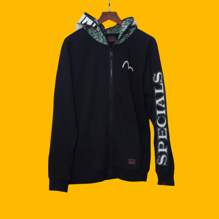 (L) Evisu Hoodie Fullzip / Authentic