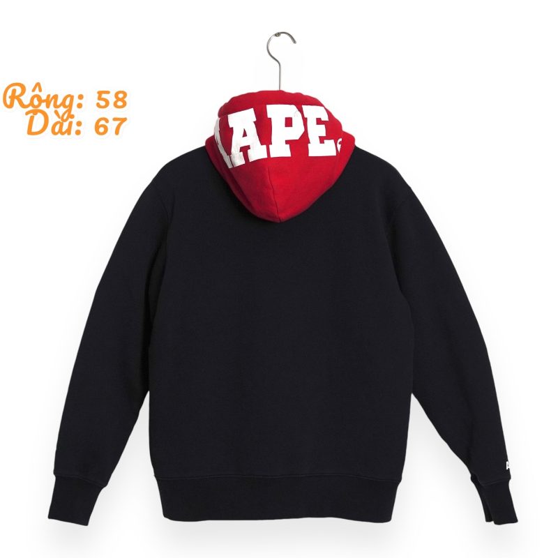 (L+) Aape Bape Zip Hoodie/ Authentic - Hình ảnh 2