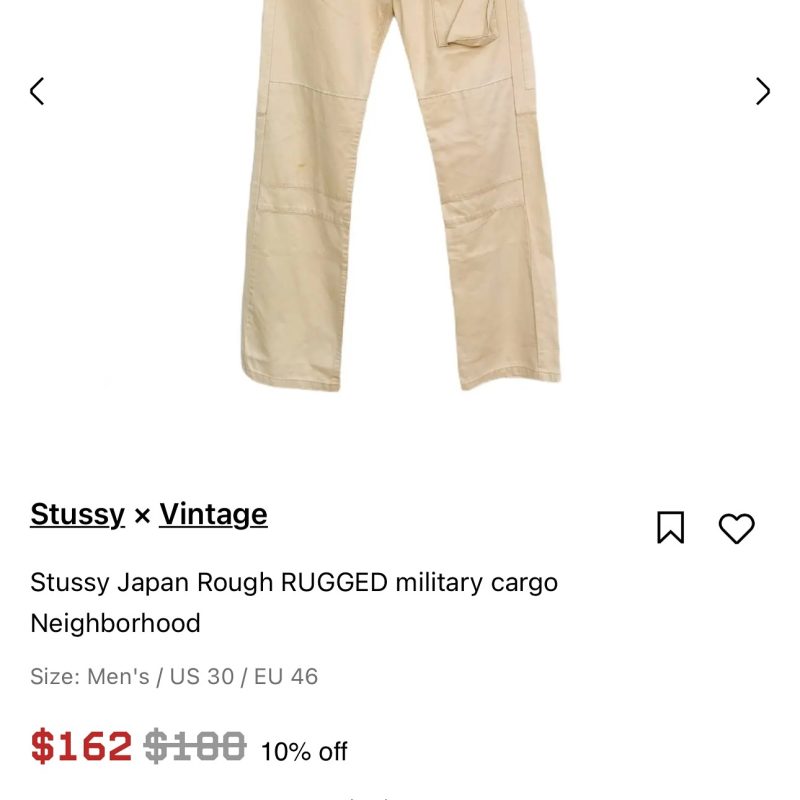 (34) Stussy Vintage Rough&Rugged / Authentic - Hình ảnh 4