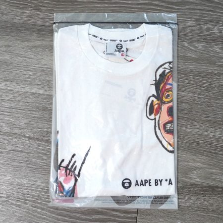 (XL) Bape Aape x Jean Michel Basquiat / Authentic - Hình ảnh 2