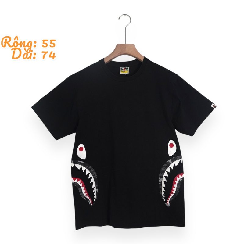 (L) Bape Shark Camo / Authentic