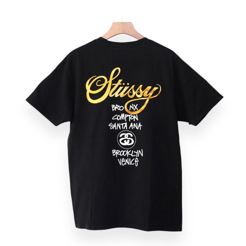 (L) World Tour Stussy Gold / Authentic - Hình ảnh 2