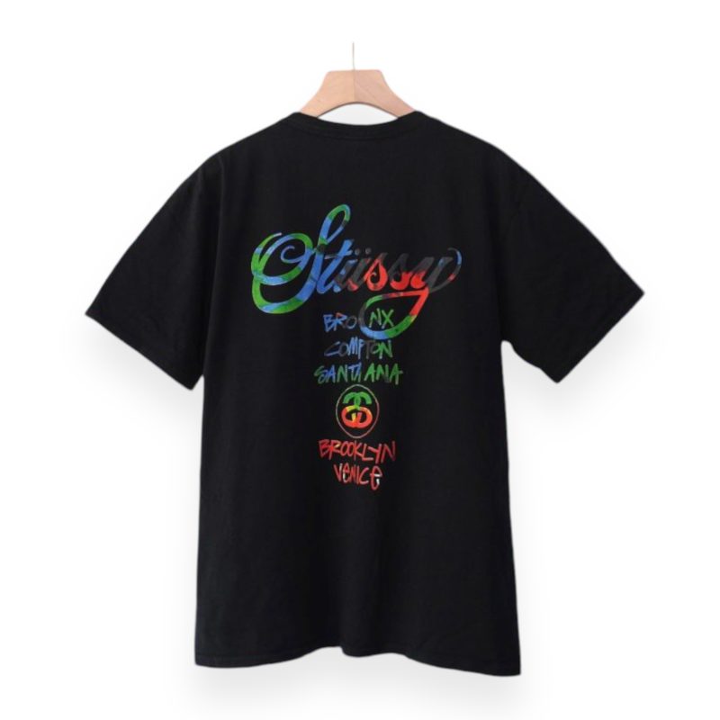 (L) World Tour Tiedye Stussy  / Authentic - Hình ảnh 2