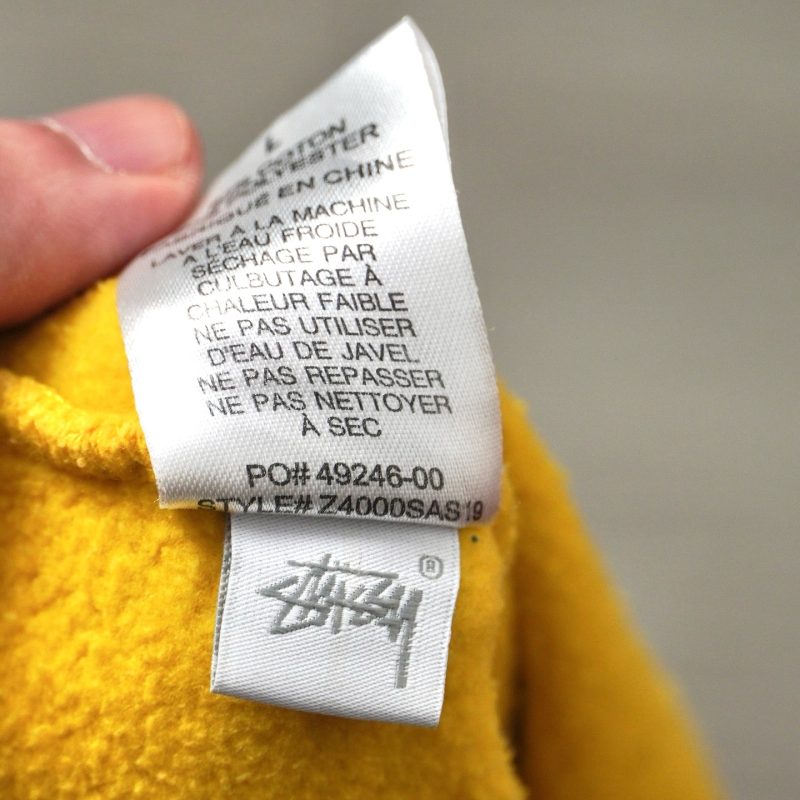 (L) Stussy Hoodie Embroided/ Authentic - Hình ảnh 4