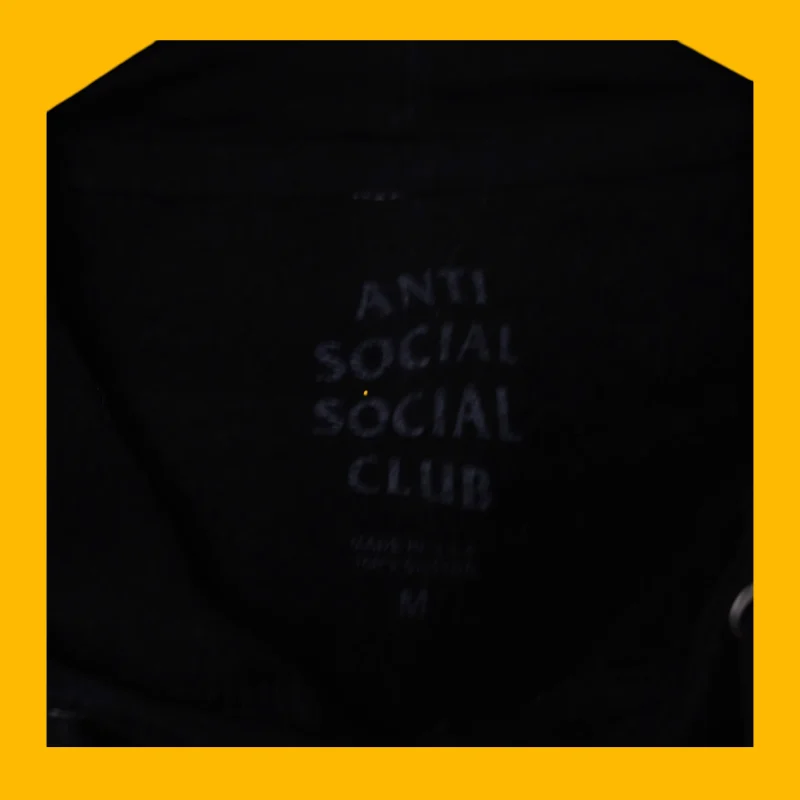 (L) Anti Social Social Club Hoodie / Authentic - Hình ảnh 4