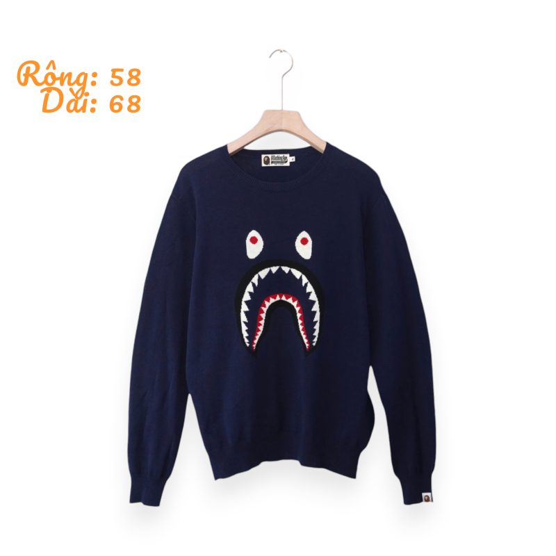 (XL) Knit Bape Shark Cực Hiếm / Authentic