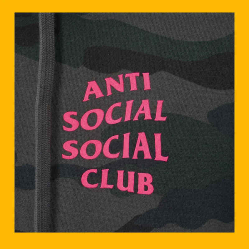 (XL) Anti Social Social Club Camo / Authentic - Hình ảnh 5