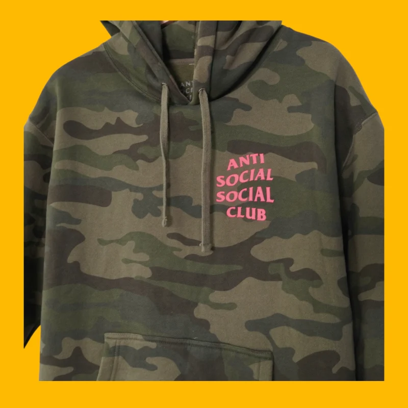 (XL) Anti Social Social Club Camo / Authentic - Hình ảnh 3