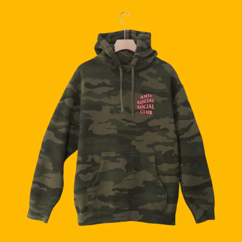 (XL) Anti Social Social Club Camo / Authentic