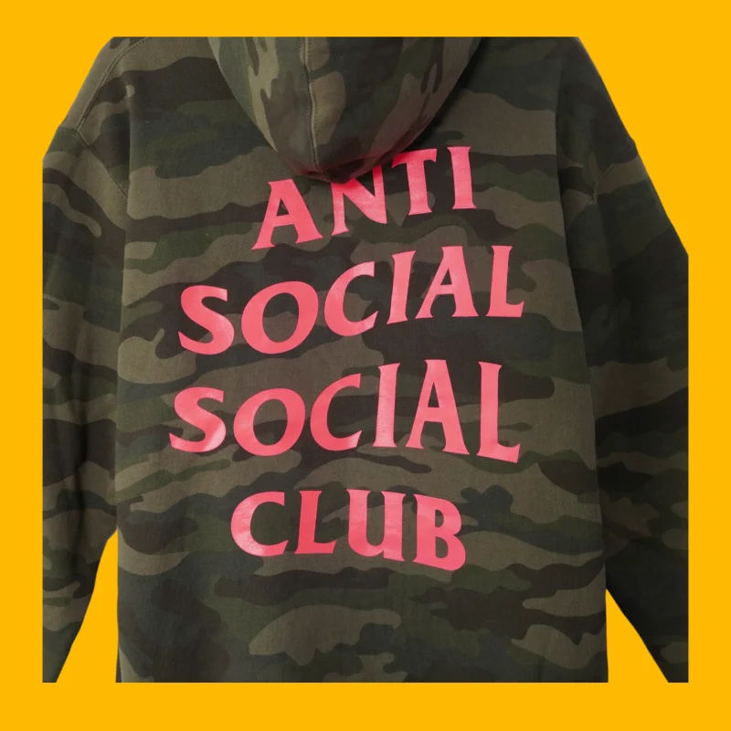 (XL) Anti Social Social Club Camo / Authentic - Hình ảnh 4