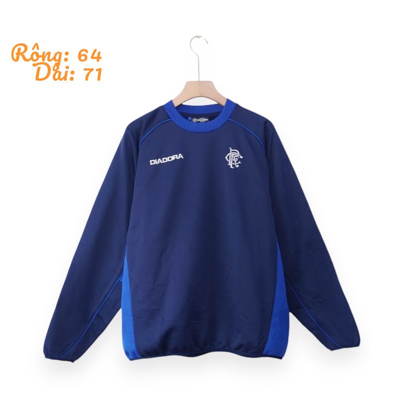 (L) Rangers Football Scotland Sweatshirt/ Authentic