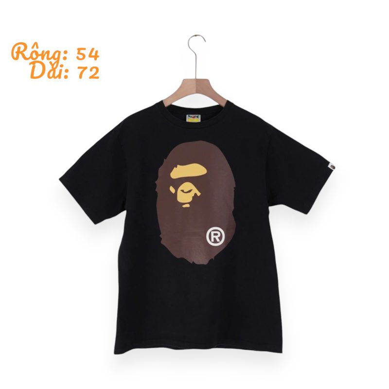 (L) Bape Big Head Brown / Authentic