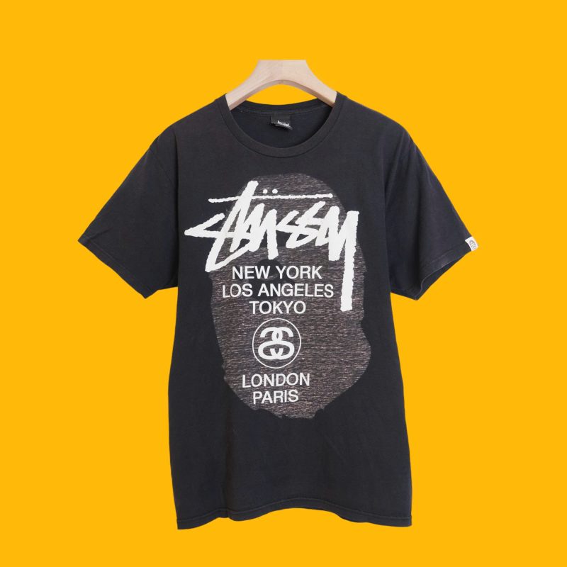 (M)  Stussy x Bape / Authentic