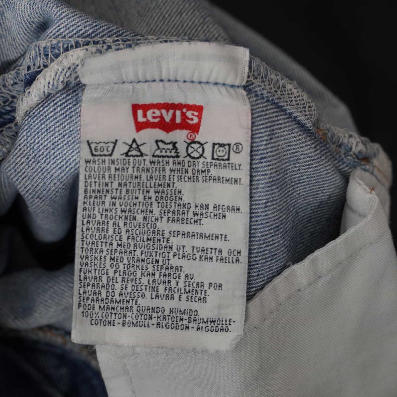 (26) Vintage 501 Levis Blue Jeans/ Authentic - Hình ảnh 4