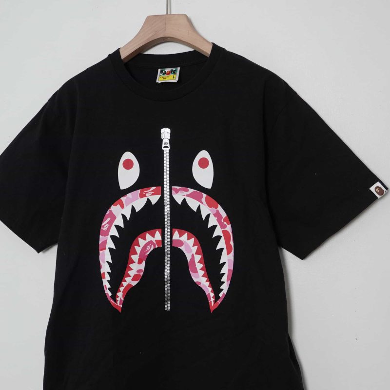 (L) Bape Shark Camo Pink / Authentic - Hình ảnh 5