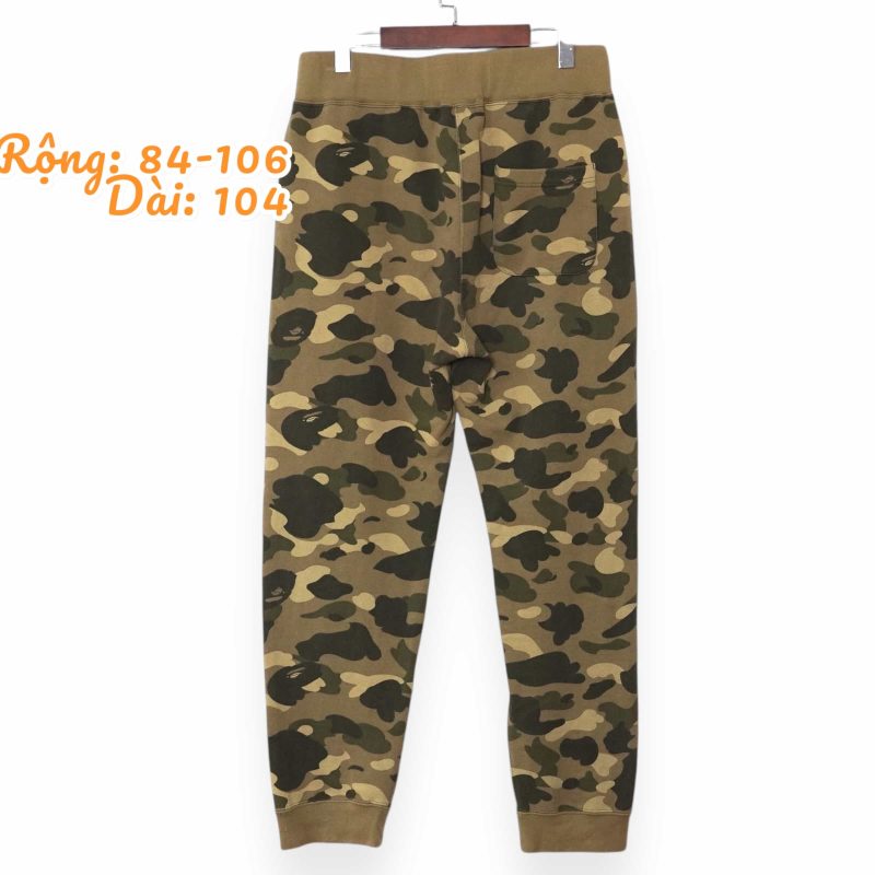 (L) Bape Camo Jogger SweatPant / Authentic - Hình ảnh 2