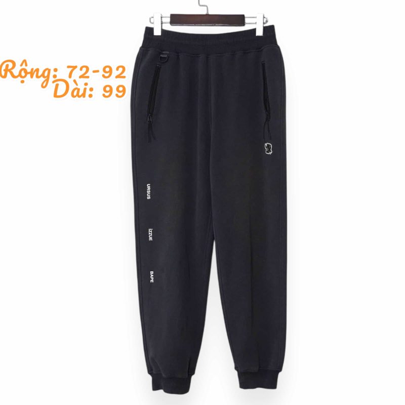 (M-L) Bape x Uru Jogger Sweat Pant/ Authentic