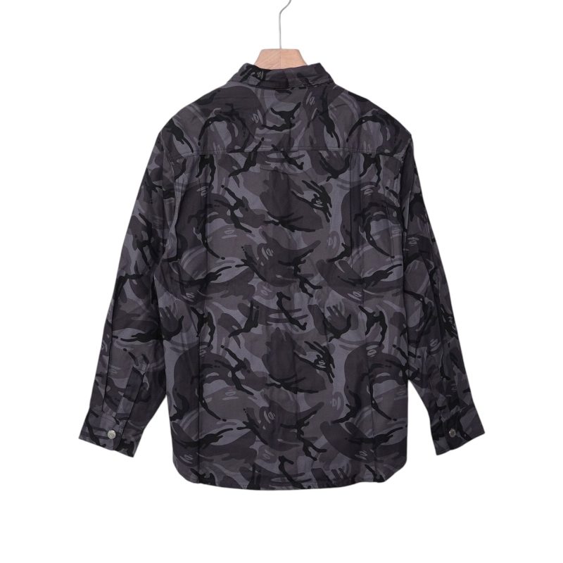 (L) Camo Bape Aape Shirt/ Authentic - Hình ảnh 3