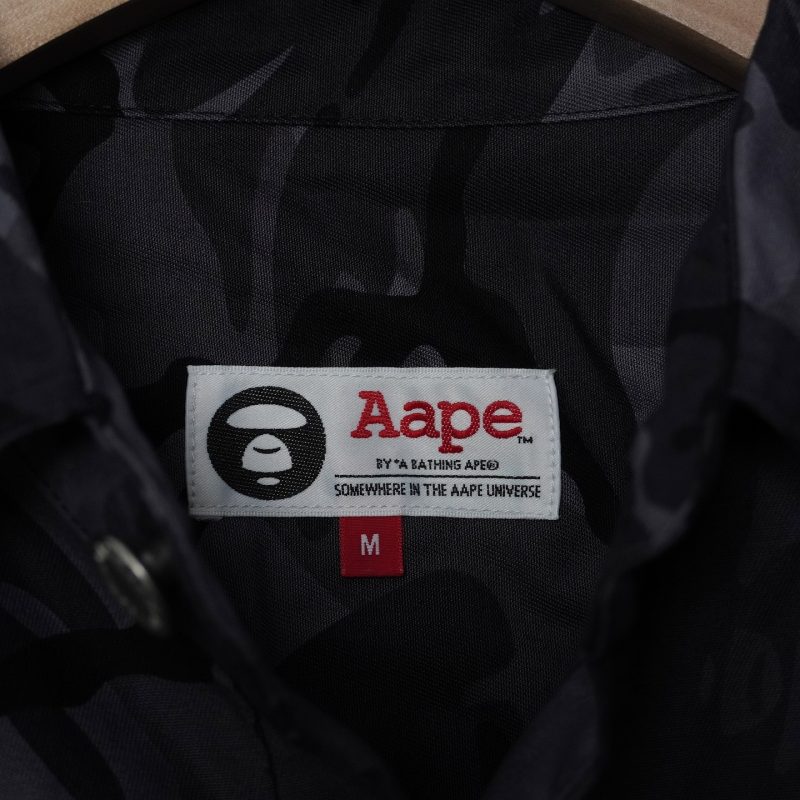 (L) Camo Bape Aape Shirt/ Authentic - Hình ảnh 5