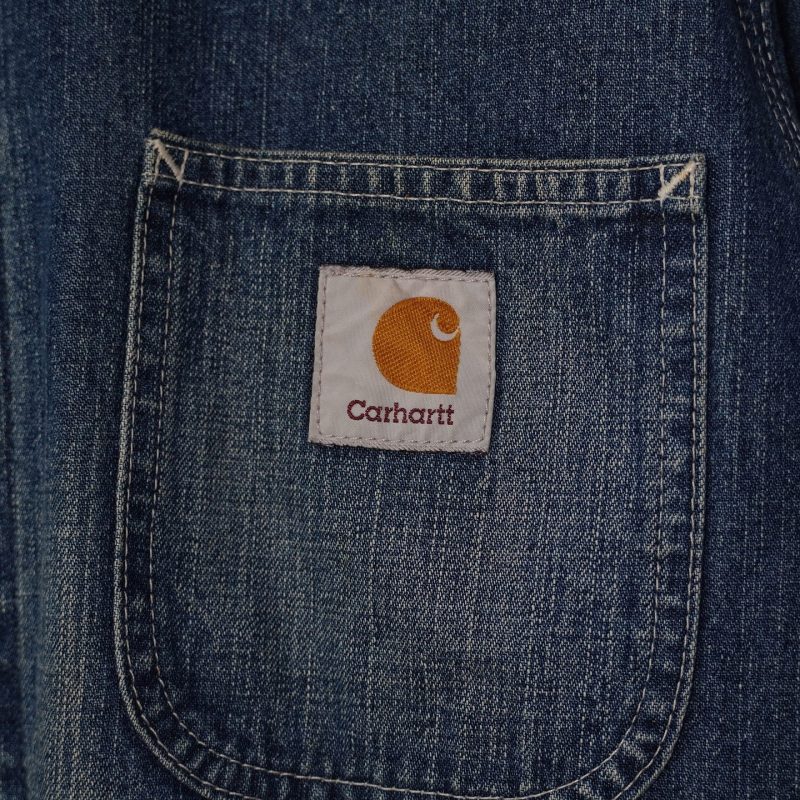 (XL) Vintage Carhartt Michigan Chore Denim/ Authentic - Hình ảnh 9