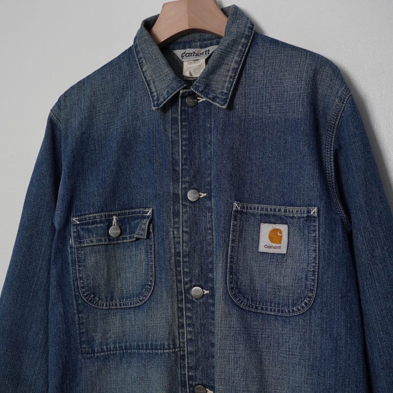 (XL) Vintage Carhartt Michigan Chore Denim/ Authentic - Hình ảnh 4