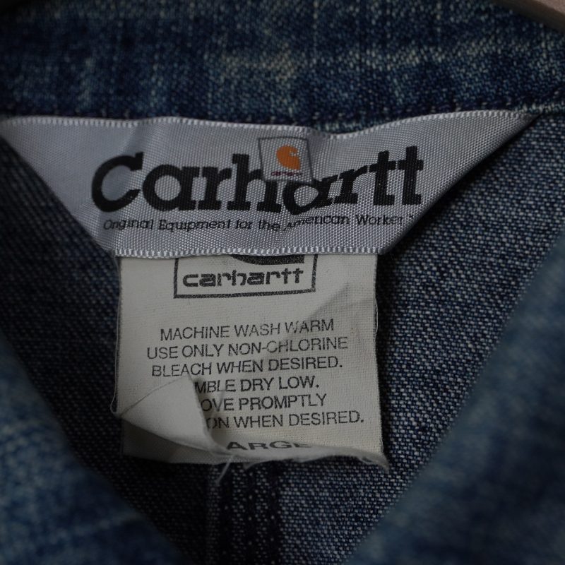 (XL) Vintage Carhartt Michigan Chore Denim/ Authentic - Hình ảnh 6