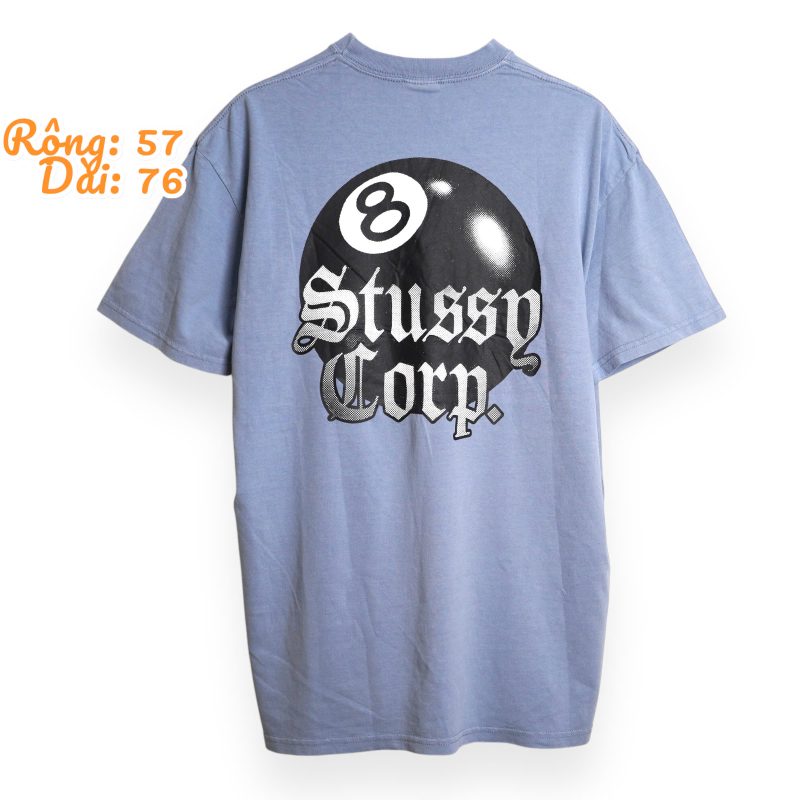 (L) Stussy 8Ball Tee / Authentic - Hình ảnh 2