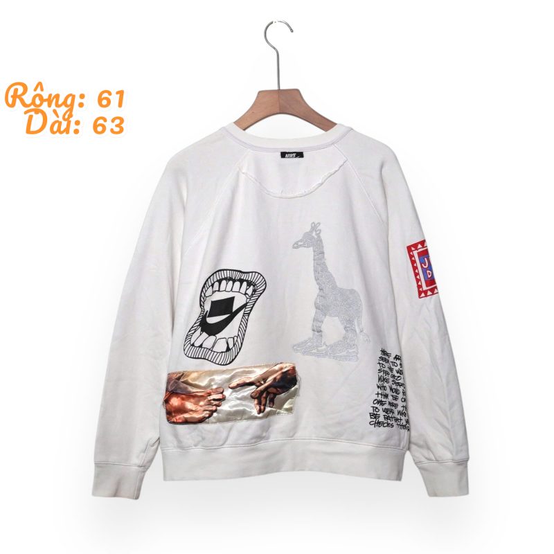 (L) Nike Boxyfit Sweatshirt / Authentic - Hình ảnh 2