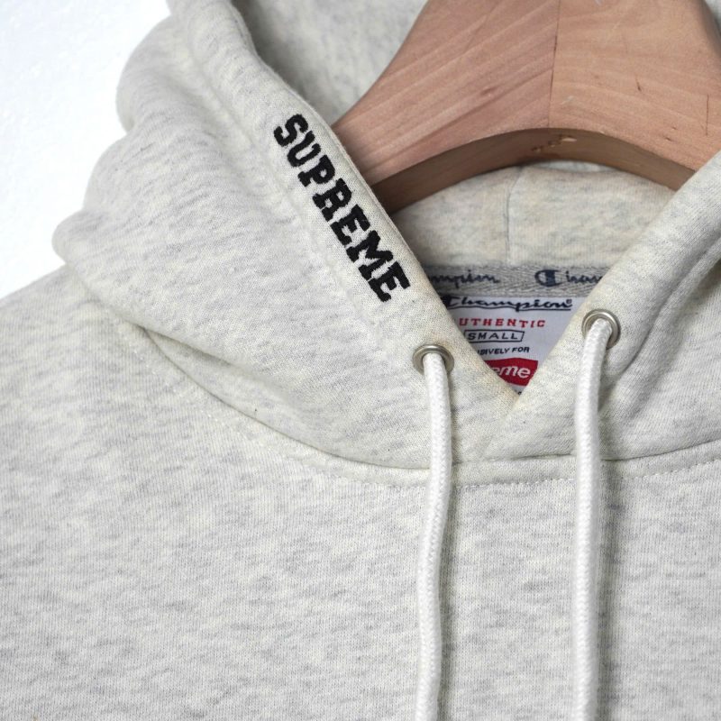 (M+) Supreme x Champion Boxyfit Hoodie / Authentic - Hình ảnh 4