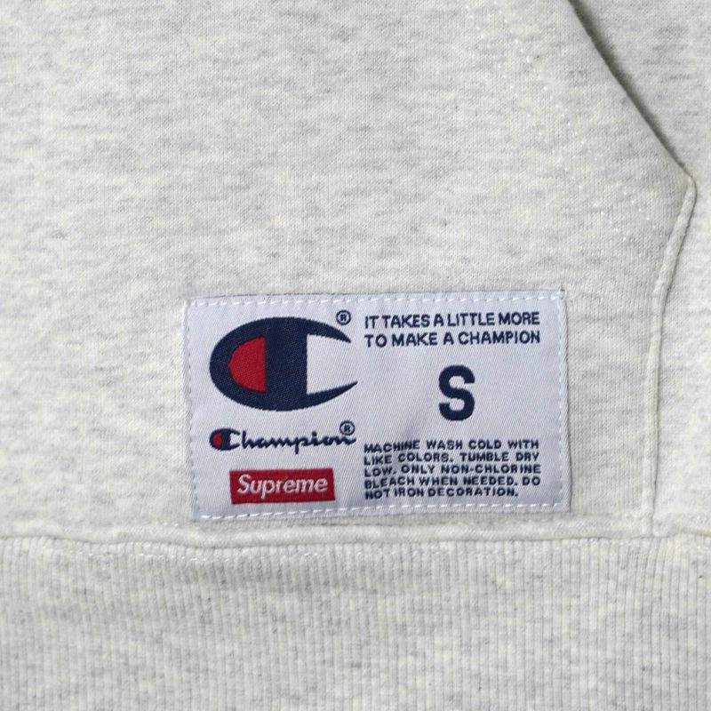 (M+) Supreme x Champion Boxyfit Hoodie / Authentic - Hình ảnh 6