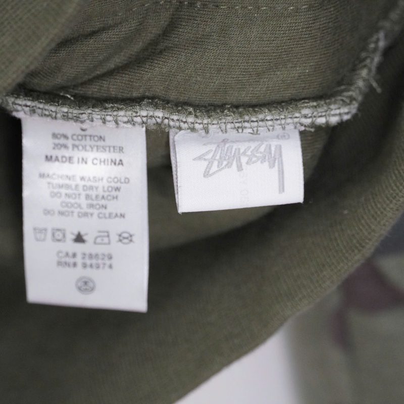 (L) Stussy Camo Sweatshirt / Authentic - Hình ảnh 6