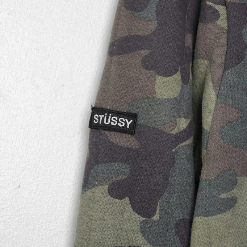 (L) Stussy Camo Sweatshirt / Authentic - Hình ảnh 8