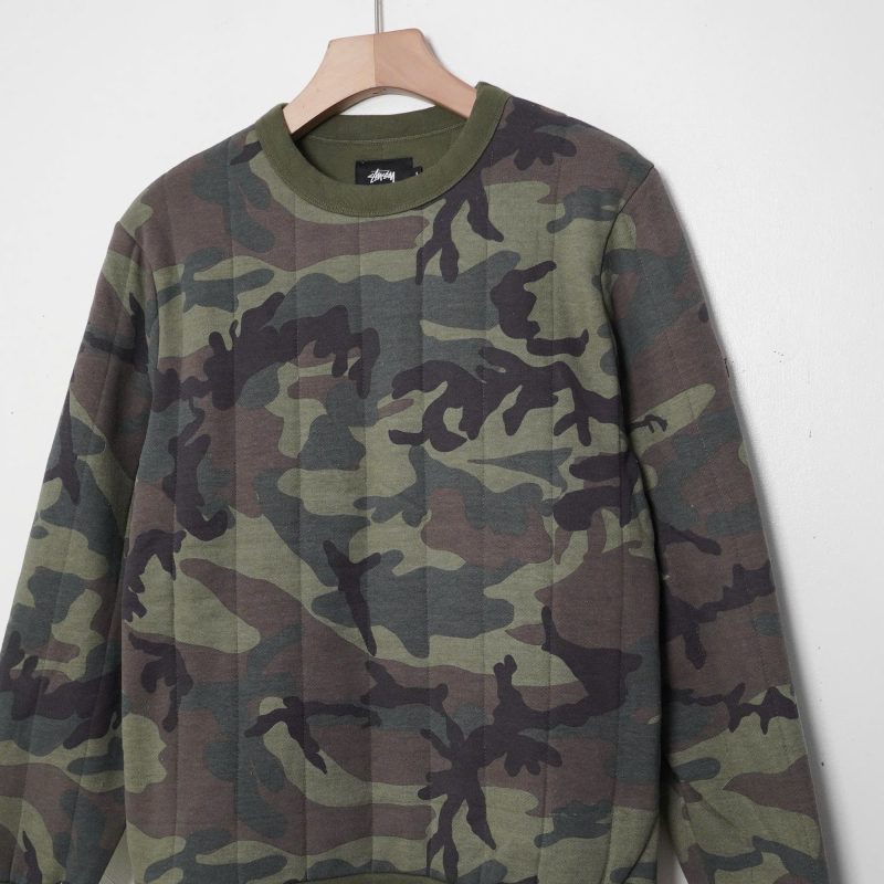 (L) Stussy Camo Sweatshirt / Authentic - Hình ảnh 3