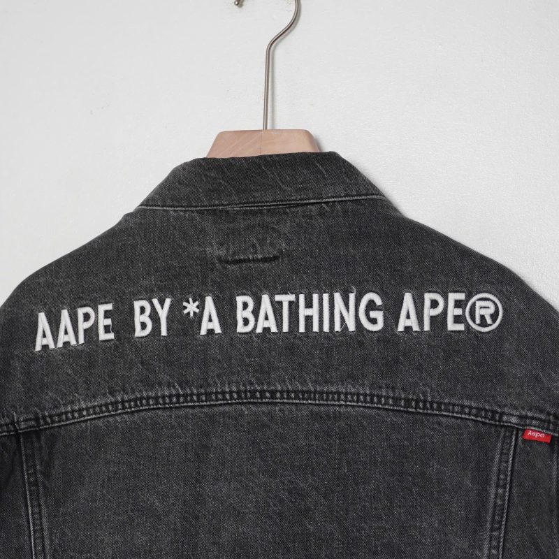 (L) Denim Boxyfit Aape Bape Type 3 / Authentic - Hình ảnh 5